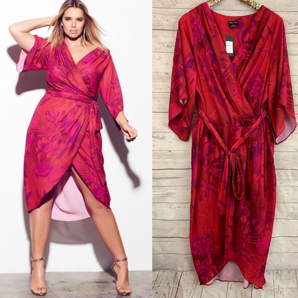 mystic fever midi dress